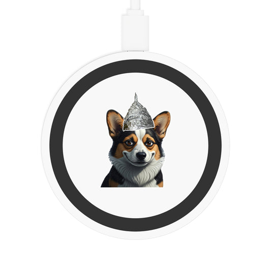 Conspiracy Corgi Wireless Charging Pad