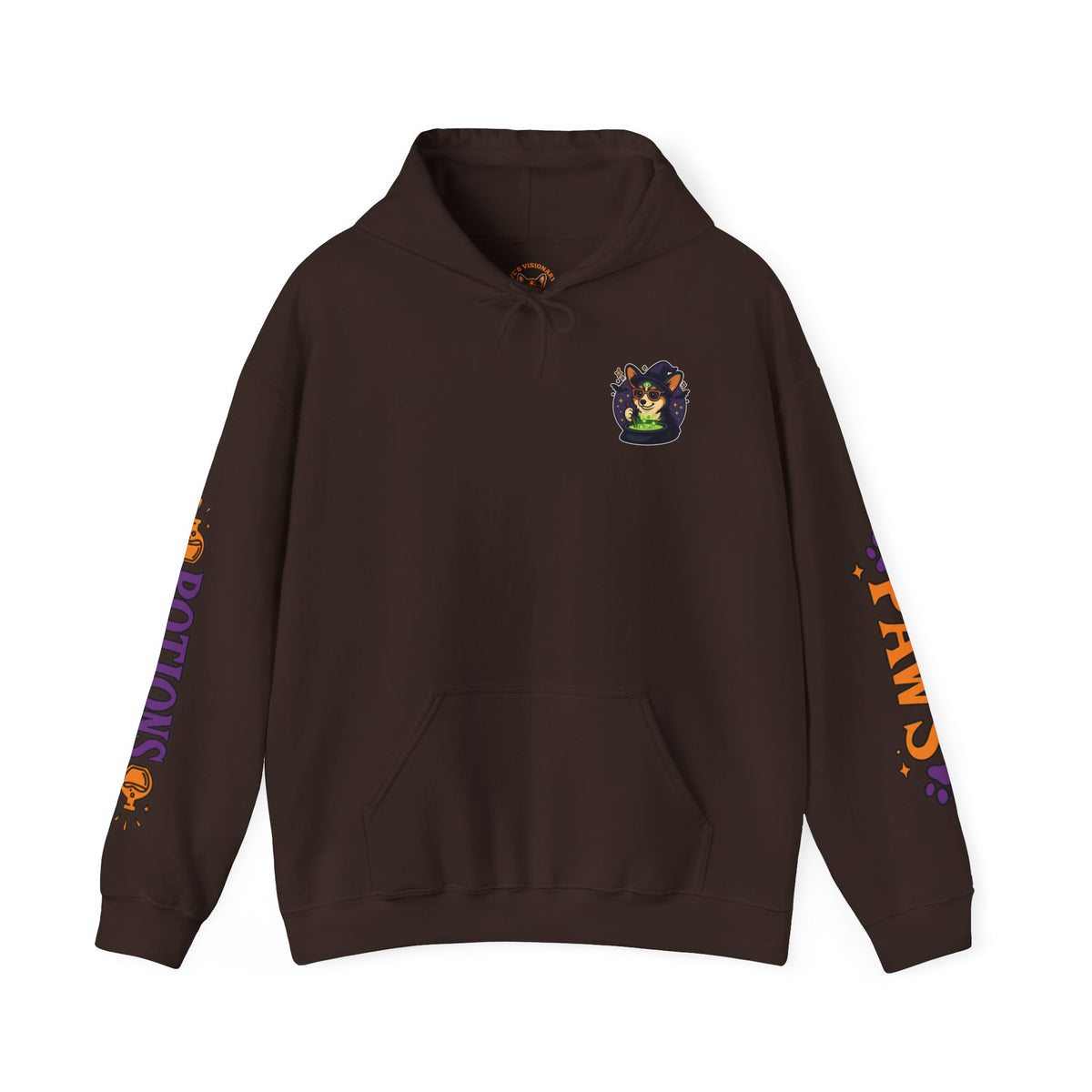 Cute Corgi Paws Potions Hoodie - Halloween Unisex Sweatshirt