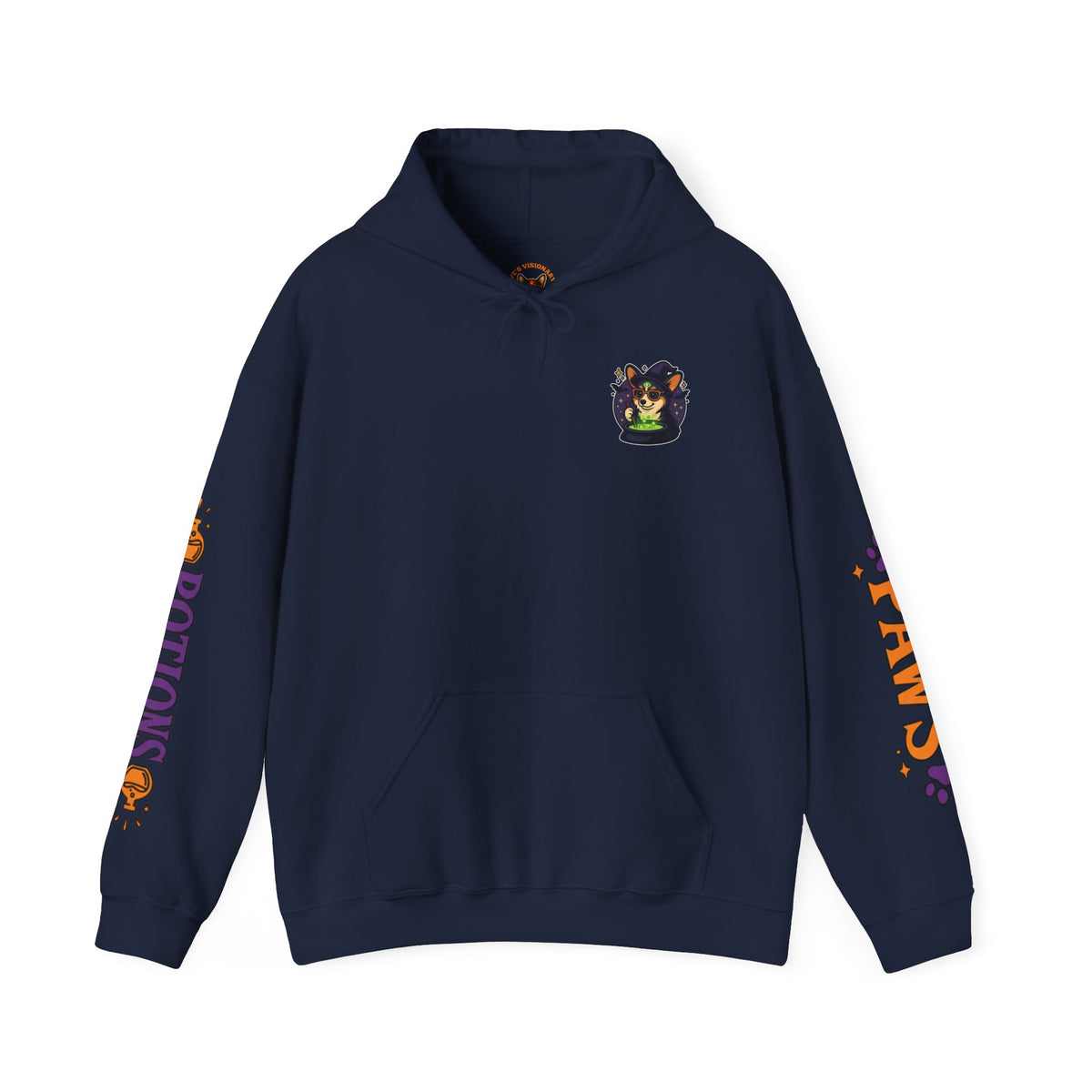 Cute Corgi Paws Potions Hoodie - Halloween Unisex Sweatshirt