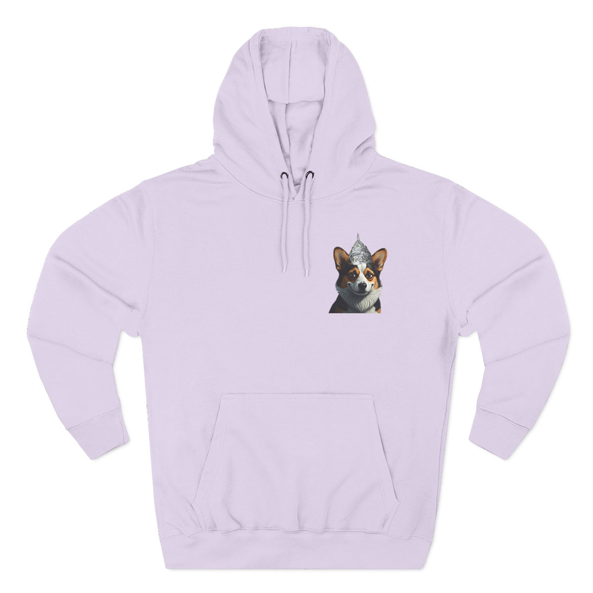 Conspiracy Corgi Fleece Hoodie