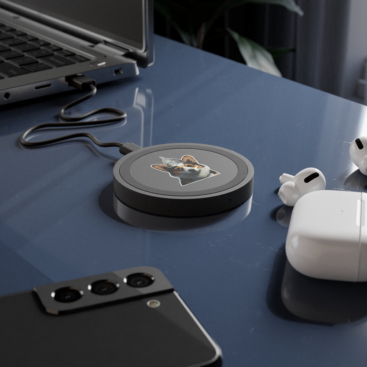Conspiracy Corgi Wireless Charging Pad