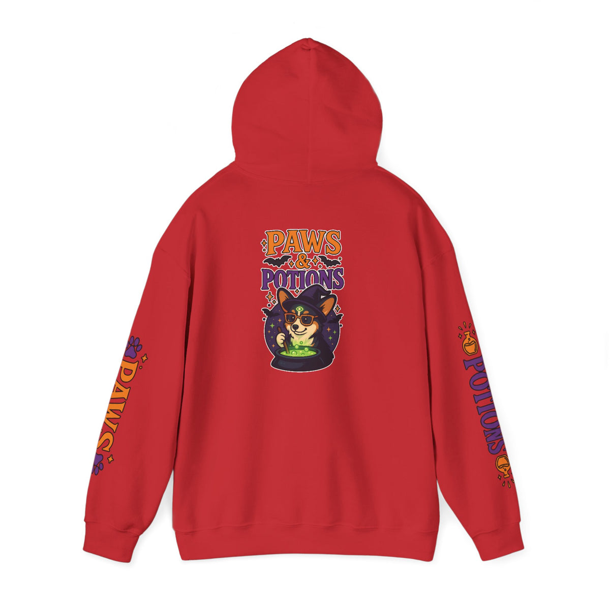 Cute Corgi Paws Potions Hoodie - Halloween Unisex Sweatshirt