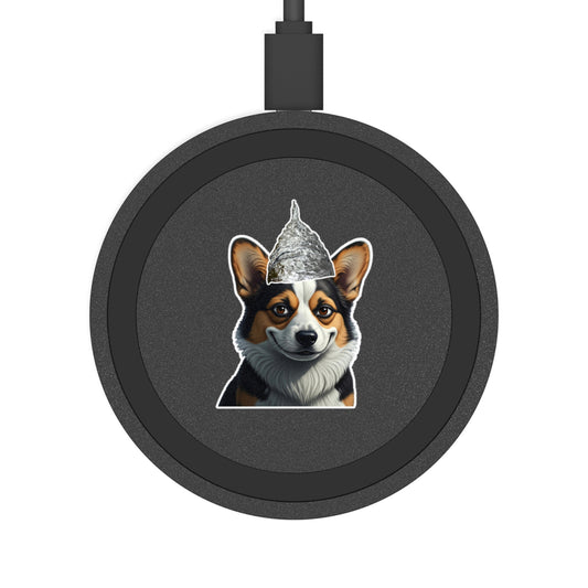 Conspiracy Corgi Wireless Charging Pad