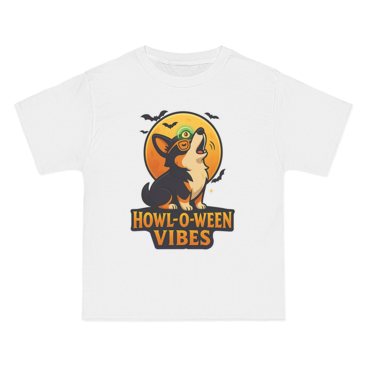 Howl-O-Ween Vibes T-Shirt | Funny Dog Shirt, Pet Lover Gift, Halloween Apparel, Cozy Tee, Casual Wear