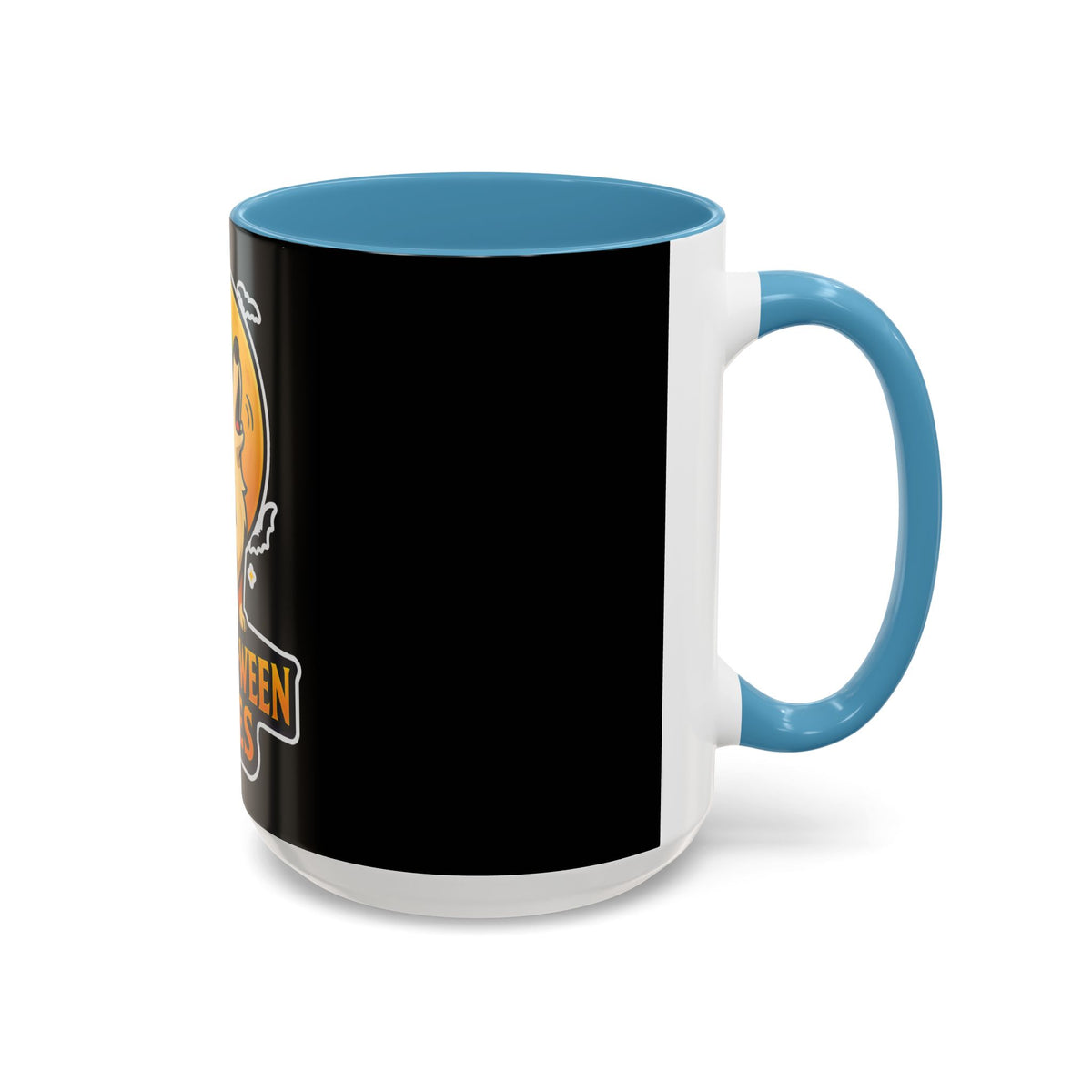 Howl-O-Ween Vibes Coffee Mug, Halloween Mug, Dog Lover Gift, Black Accent Coffee Cup, Unique Pet Owner Mug, Cute Halloween Decoration