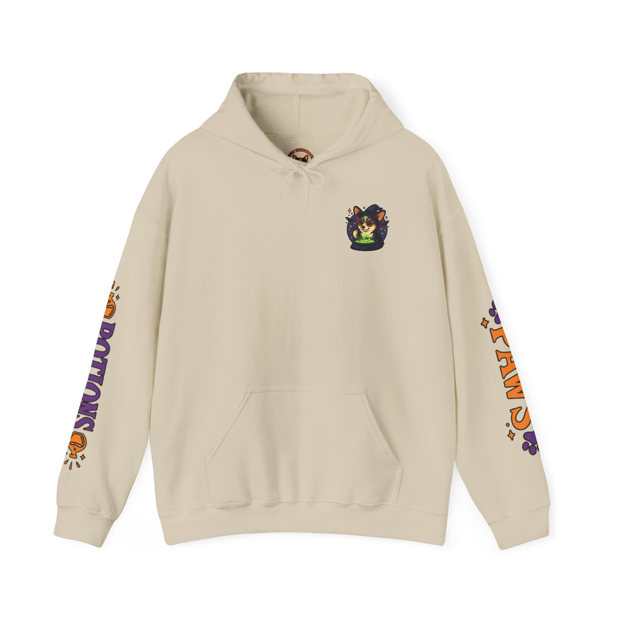 Cute Corgi Paws Potions Hoodie - Halloween Unisex Sweatshirt