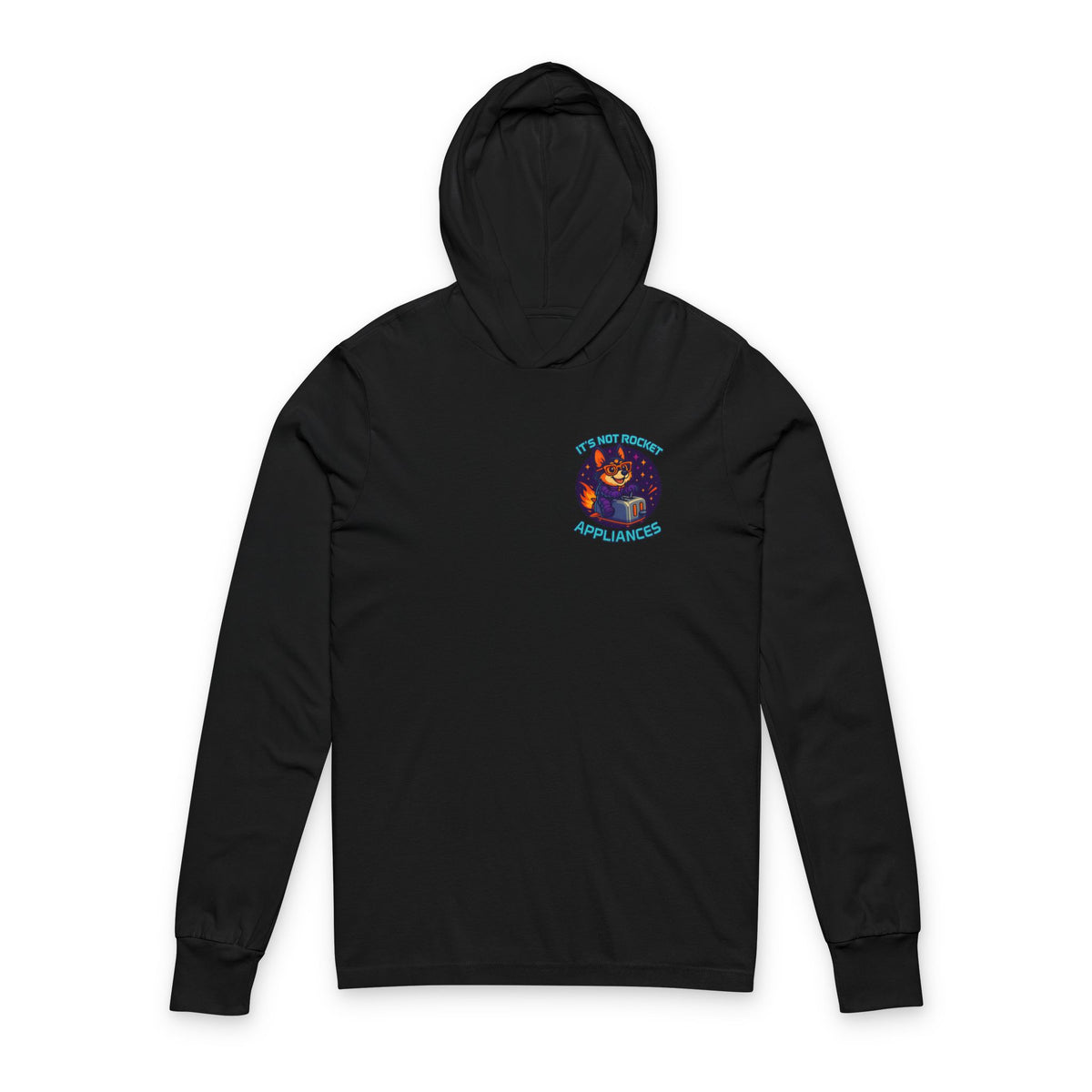 Hooded Tee - Corgi Pun Phrase