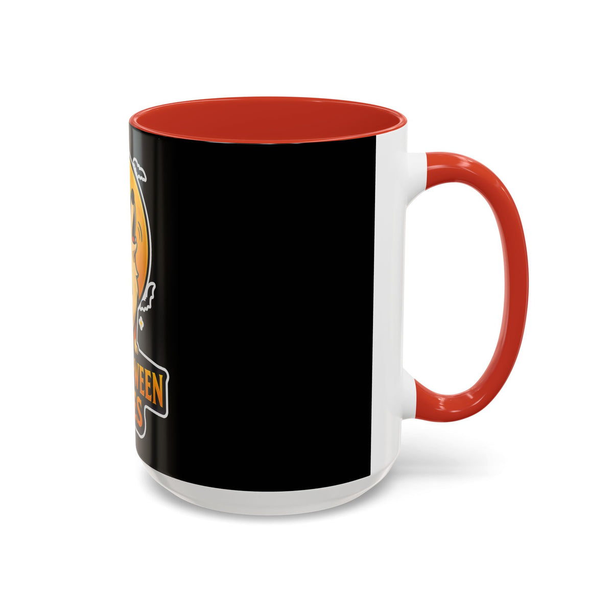 Howl-O-Ween Vibes Coffee Mug, Halloween Mug, Dog Lover Gift, Black Accent Coffee Cup, Unique Pet Owner Mug, Cute Halloween Decoration