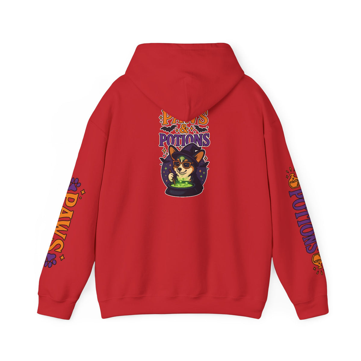 Cute Corgi Paws Potions Hoodie - Halloween Unisex Sweatshirt