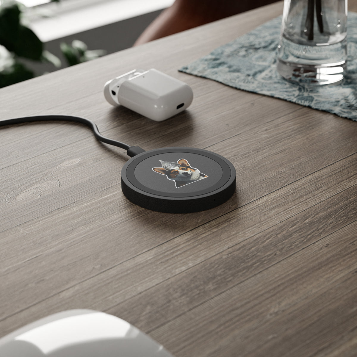Conspiracy Corgi Wireless Charging Pad