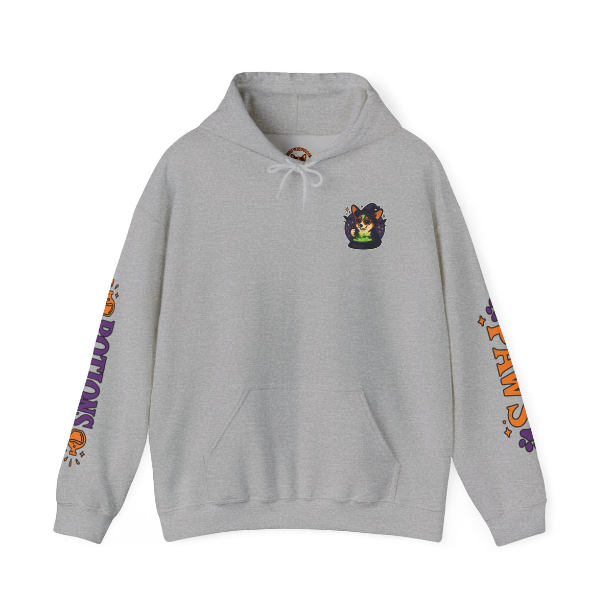 Cute Corgi Paws Potions Hoodie - Halloween Unisex Sweatshirt
