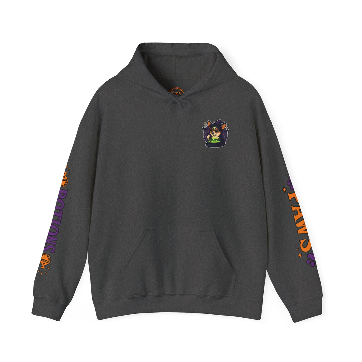 Cute Corgi Paws Potions Hoodie - Halloween Unisex Sweatshirt